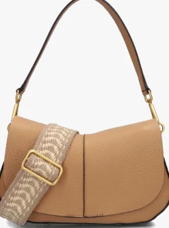 GIANNI CHIARINI schoudertas helena round 11088 camel Outlet