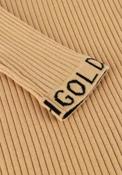 GOLDBERGH coltrui mira long sleeve knit sweater camel Best