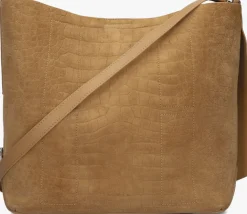 HOGAN schoudertas hobo media camel