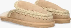 MOU pantoffels slipper full eskimo stitch camel Hot