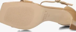 NOTRE-V sandalen met hak 86605 camel Outlet