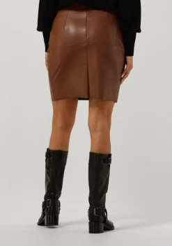 PENN & INK minirok w23n1408 camel Hot