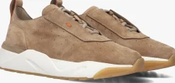 SANTONI lage sneakers sue runner camel Clearance