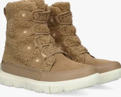 SOREL vachtlaarzen explorer ii joan cozy camel Online