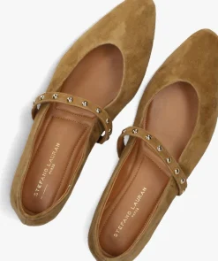 STEFANO LAURAN ballerina's x1417 camel Hot