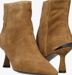 STEFANO LAURAN enkellaarsjes botin camel Outlet