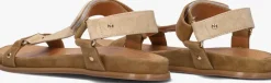 STEFANO LAURAN platte sandalen 89863 1660 camel Discount
