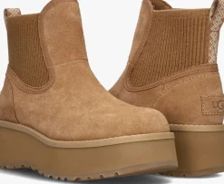 UGG chelsea boots w cityfunc chelsea camel Hot