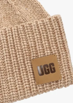 UGG handschoenen knit beanie and glove set camel Sale