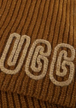 UGG sjaal u chunky crafted rib scarf camel Sale