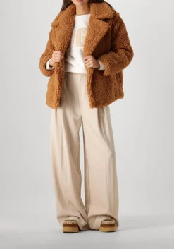 UGG teddy jas gertrude short teddy coat camel Discount