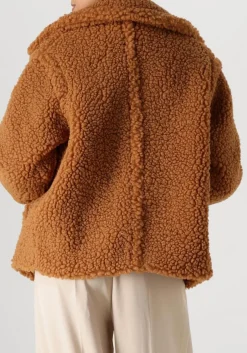 UGG teddy jas gertrude short teddy coat camel Discount