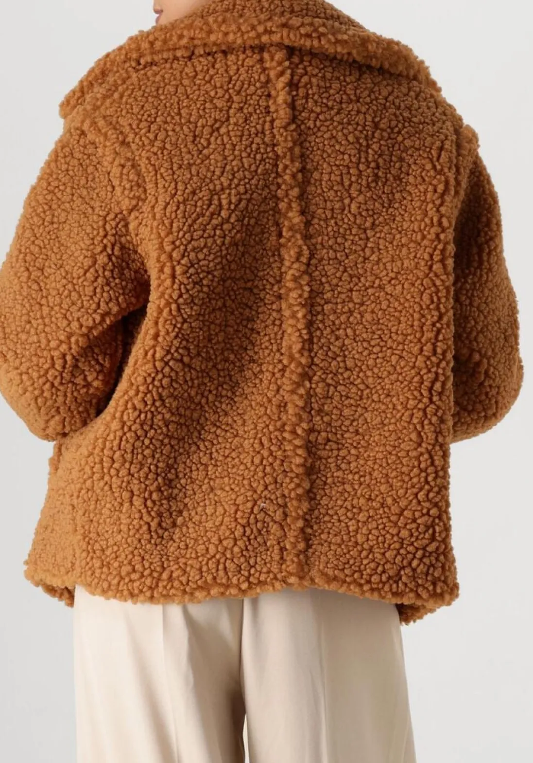 UGG teddy jas gertrude short teddy coat camel Discount