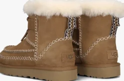UGG vachtlaarzen classic mini alpine camel Clearance