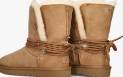 UGG vachtlaarzen w bailey tie camel New