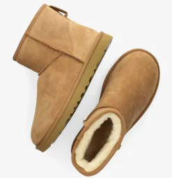 UGG vachtlaarzen w classic mini ii camel Clearance