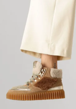 VOILE BLANCHE hoge sneakers eva hike camel Best