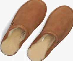 WARMBAT pantoffels classic unisex camel Outlet