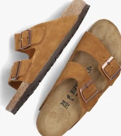 BIRKENSTOCK slippers arizona dames cognac Clearance