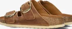 BIRKENSTOCK slippers arizona big buckle cognac Discount