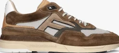 FLORIS VAN BOMMEL lage sneakers sfm-10153 de runner cognac Sale