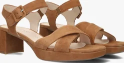 GABOR sandalen met hak 953 cognac Best