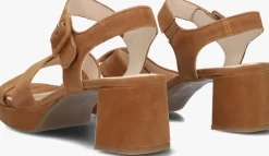 GABOR sandalen met hak 953 cognac Best