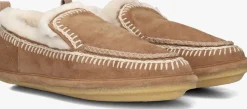 LAIDBACKLONDON instappers jude slipper crochet cognac Discount