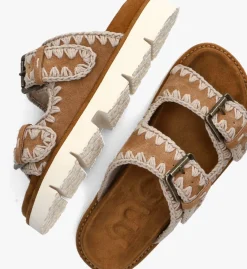 MOU slippers new bio cognac Sale