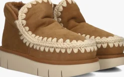 MOU vachtlaarzen eskimo bounce sneaker cognac Clearance