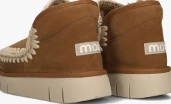 MOU vachtlaarzen eskimo bounce sneaker cognac Clearance