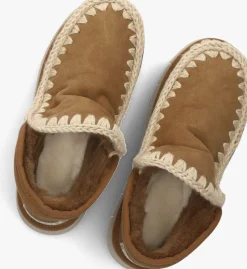 MOU vachtlaarzen eskimo bounce sneaker cognac Clearance
