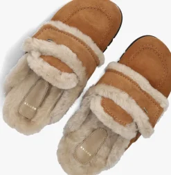 NUBIKK instappers teddy fur cognac Sale