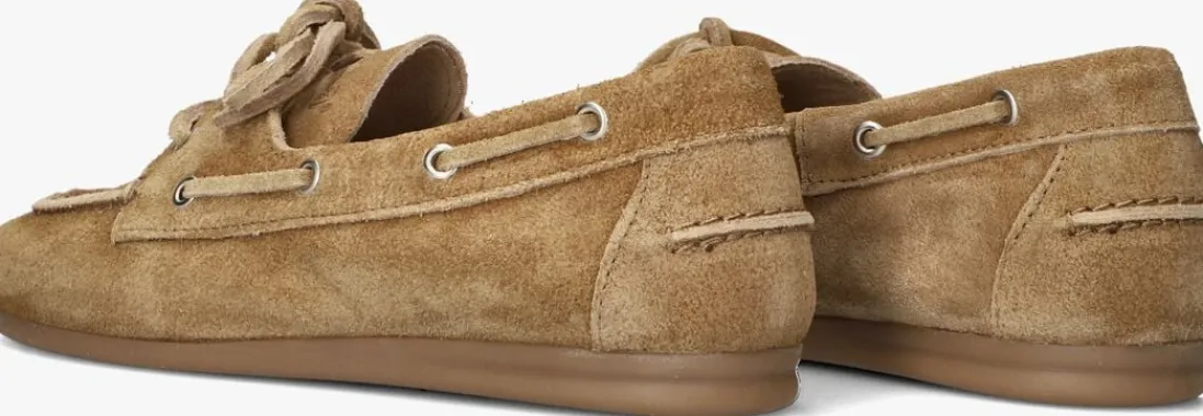 POSA mocassins boat loafer cognac New