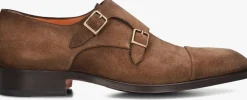SANTONI nette schoenen carter 18061 cognac Best