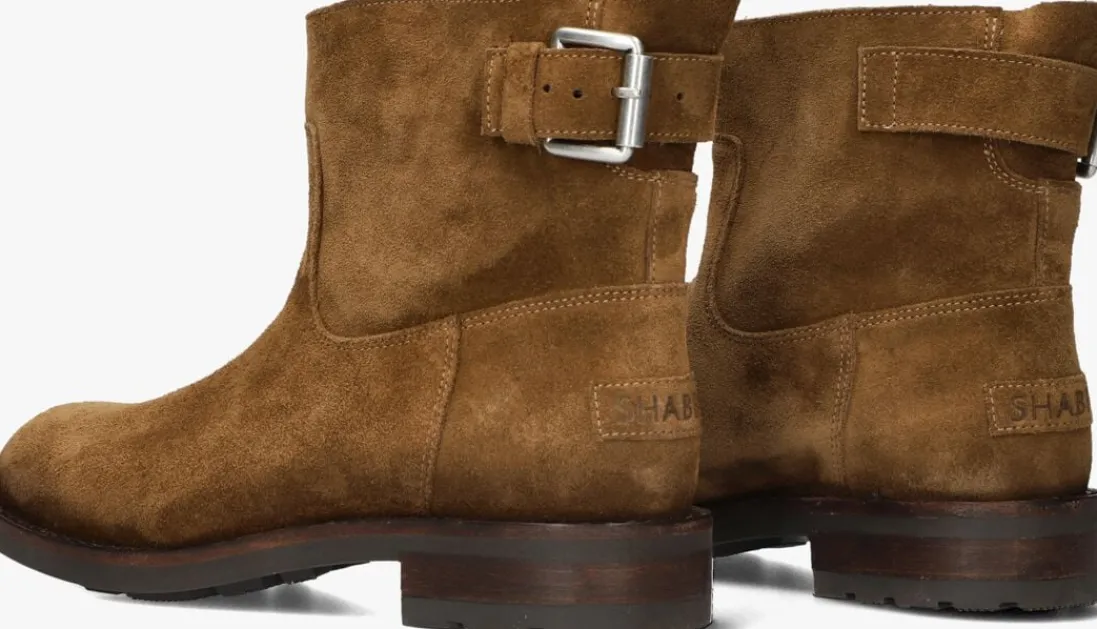 SHABBIES enkelboots alyd cognac Sale
