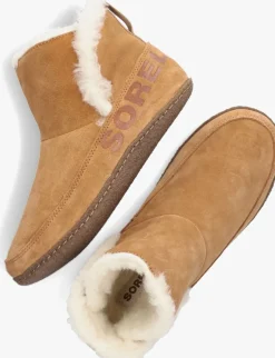 SOREL pantoffels nakiska bootie cognac Clearance