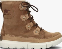 SOREL vachtlaarzen explorer ii joan faux fur wp cognac Discount