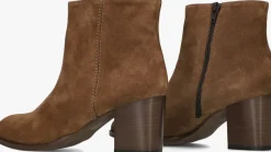 STEFANO LAURAN enkellaarsjes s3096. cognac Outlet