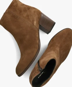 STEFANO LAURAN enkellaarsjes s3096. cognac Outlet