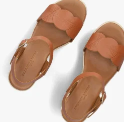 STEFANO LAURAN sandalen met hak 8734 cognac Online