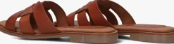 STEFANO LAURAN slippers 790 cognac New