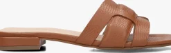 STEFANO LAURAN slippers 24050 cognac Discount
