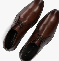 STEFANO LAURAN veterschoenen 92301 cognac Outlet