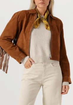 STUDIO AR jack sue goat suede sturdy cognac