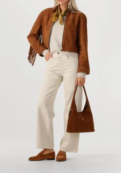 STUDIO AR jack sue goat suede sturdy cognac