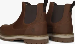 TIMBERLAND chelsea boots britton road mid chelsea cognac