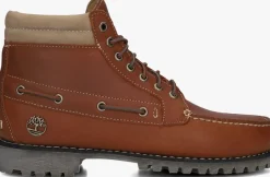 TIMBERLAND veterboots authentic mid lace up boot m cognac New