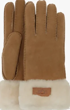 UGG handschoenen turn cuff glove cognac Clearance