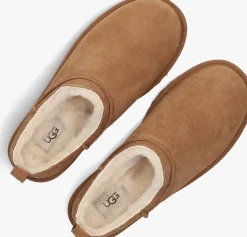 UGG instappers w classic micro cognac Hot